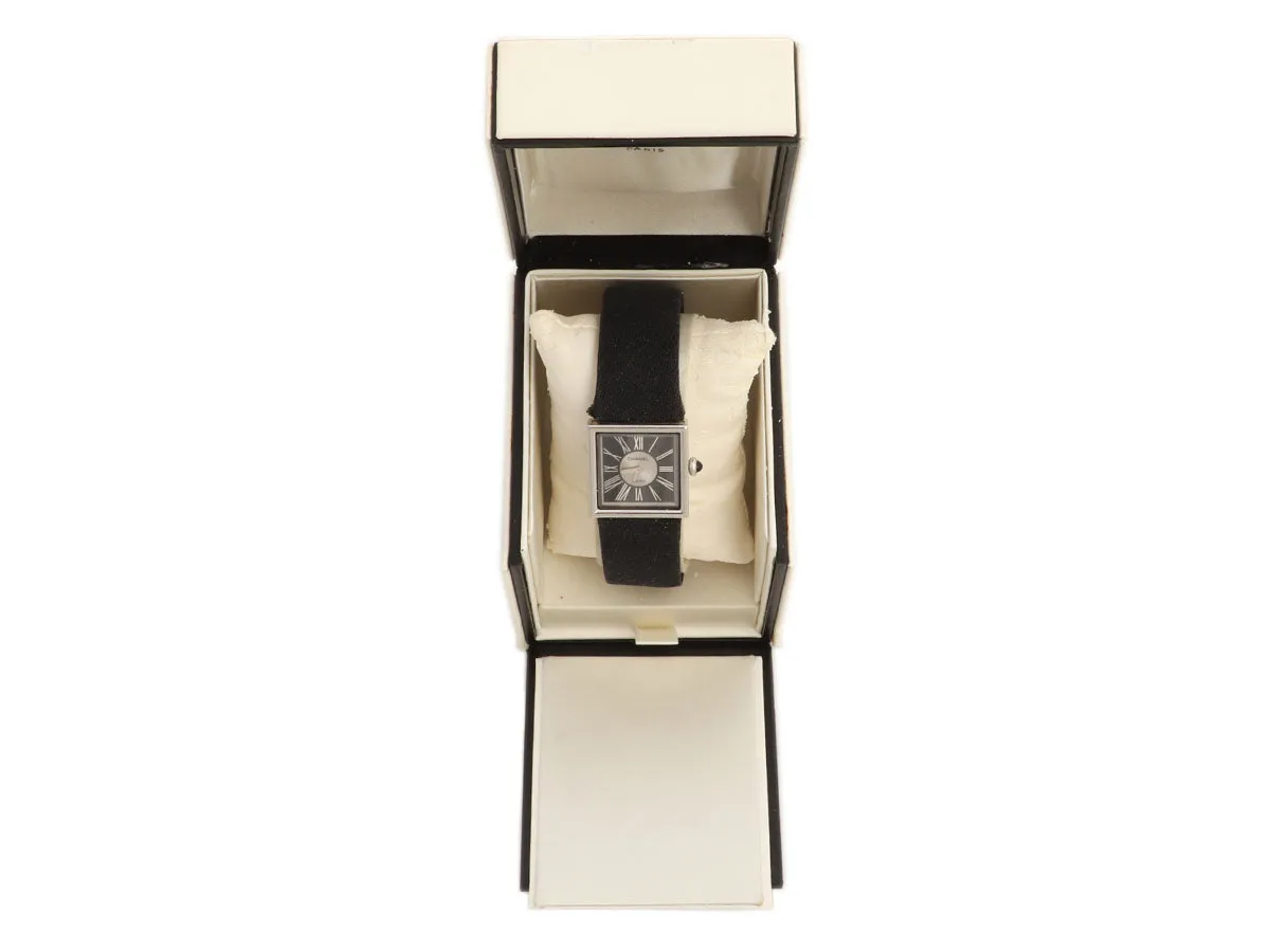 Chanel Platinum Matelass Watch 19mm