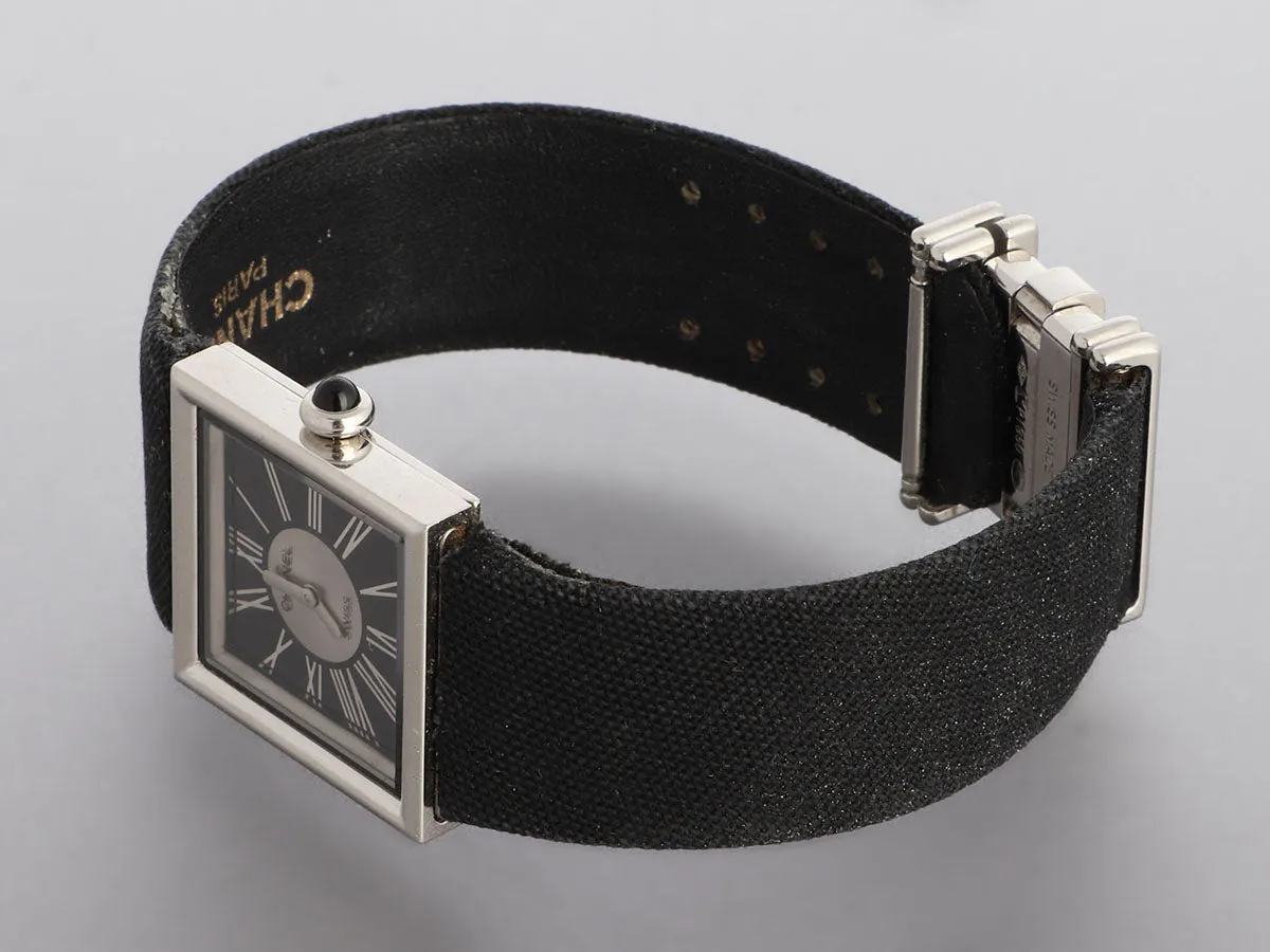 Chanel Platinum Matelass Watch 19mm