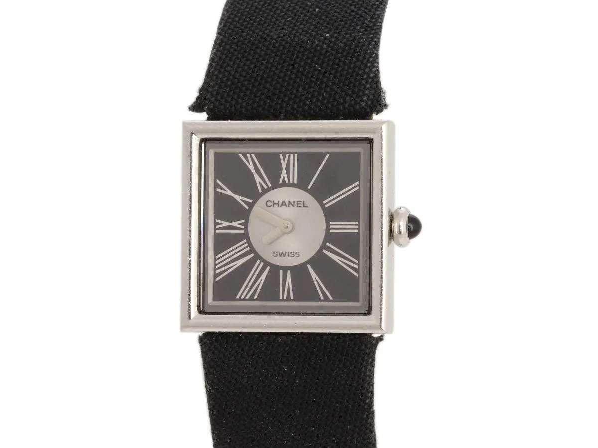 Chanel Platinum Matelass Watch 19mm