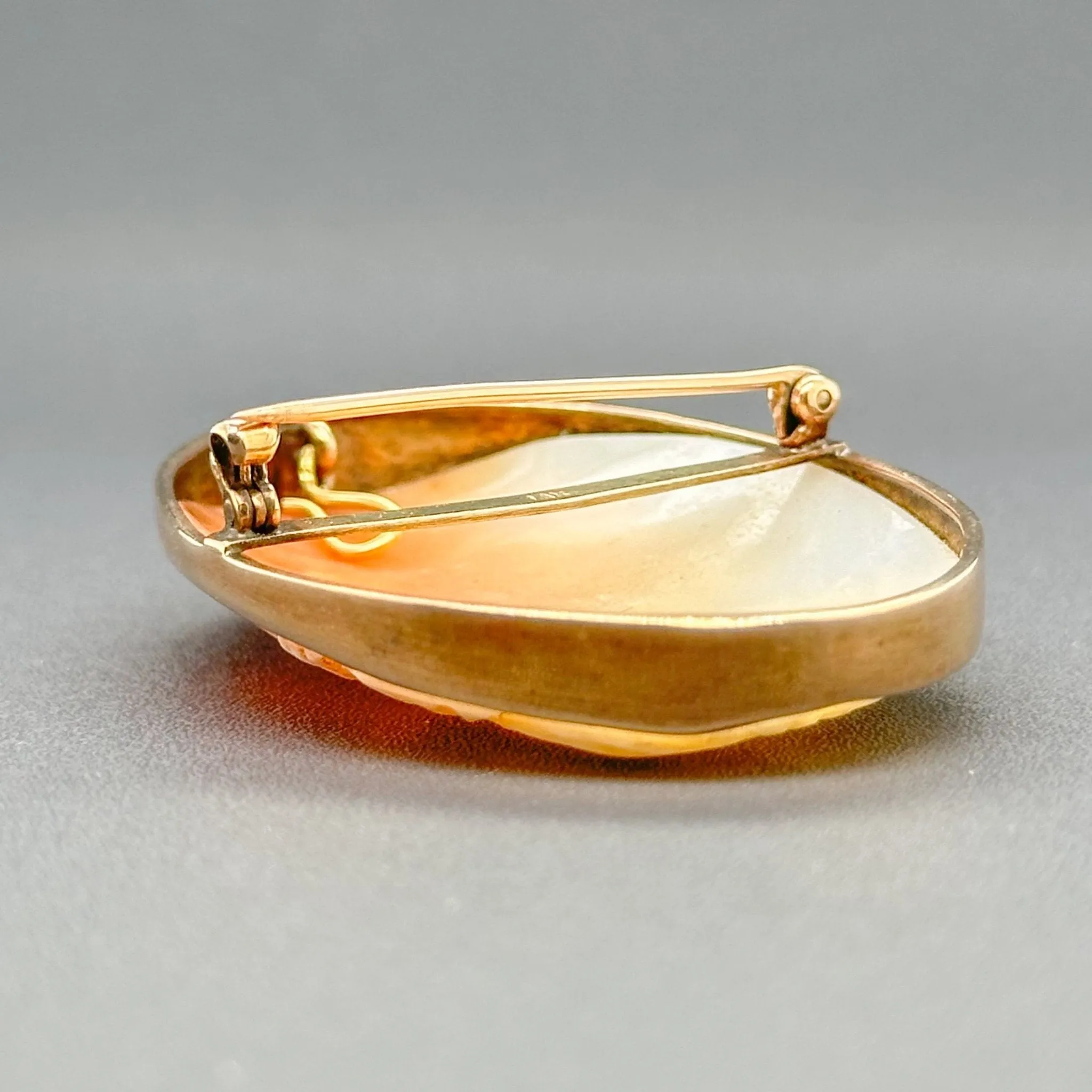 Estate 14K Y Gold Cameo Pin/Pendant