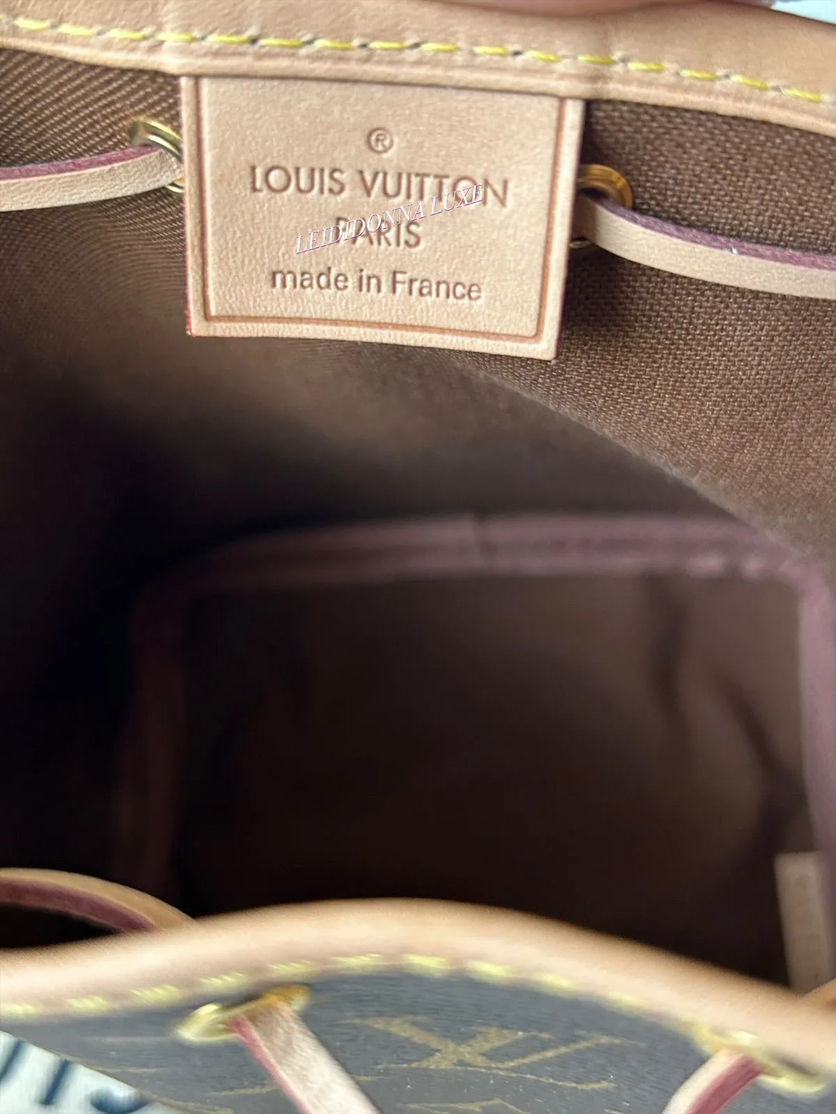 Louis Vuitton LV Nano No Monogram
