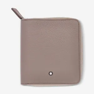 Montblanc Meisterstuck Beige Soft Grain Leather Wallet 3cc 111217