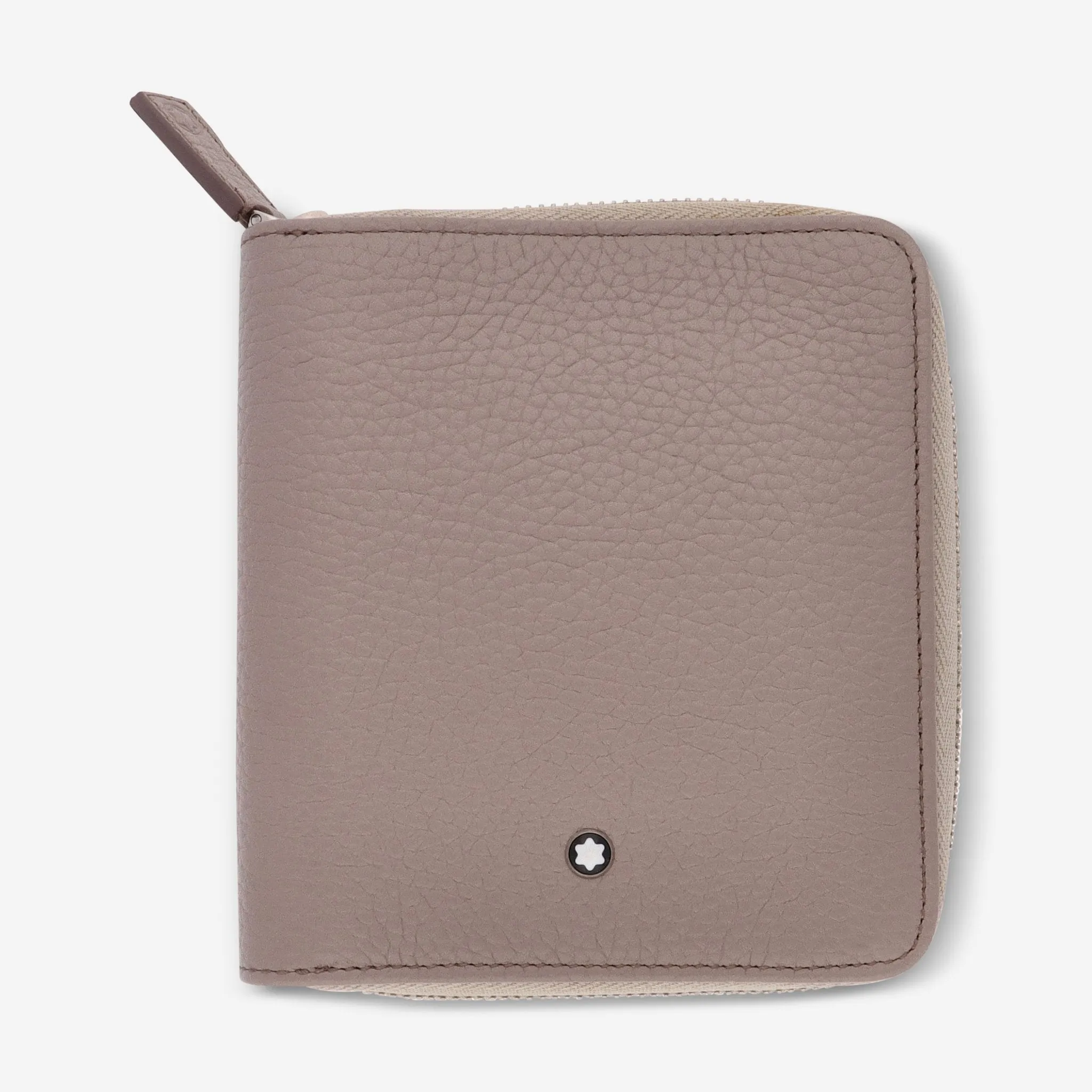 Montblanc Meisterstuck Beige Soft Grain Leather Wallet 3cc 111217